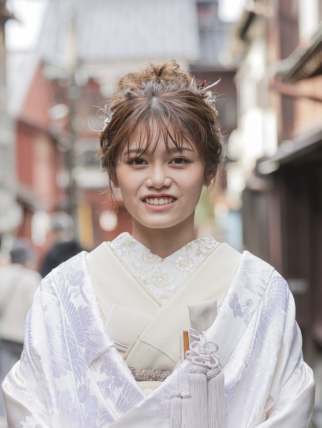和装ヘアスタイル | デコルテフォトグラフィー | 前撮り・フォトウェディング