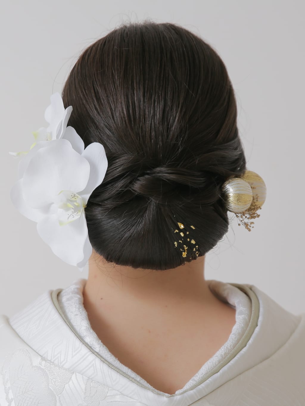 和装ヘアスタイル | デコルテフォトグラフィー | 前撮り・フォトウェディング