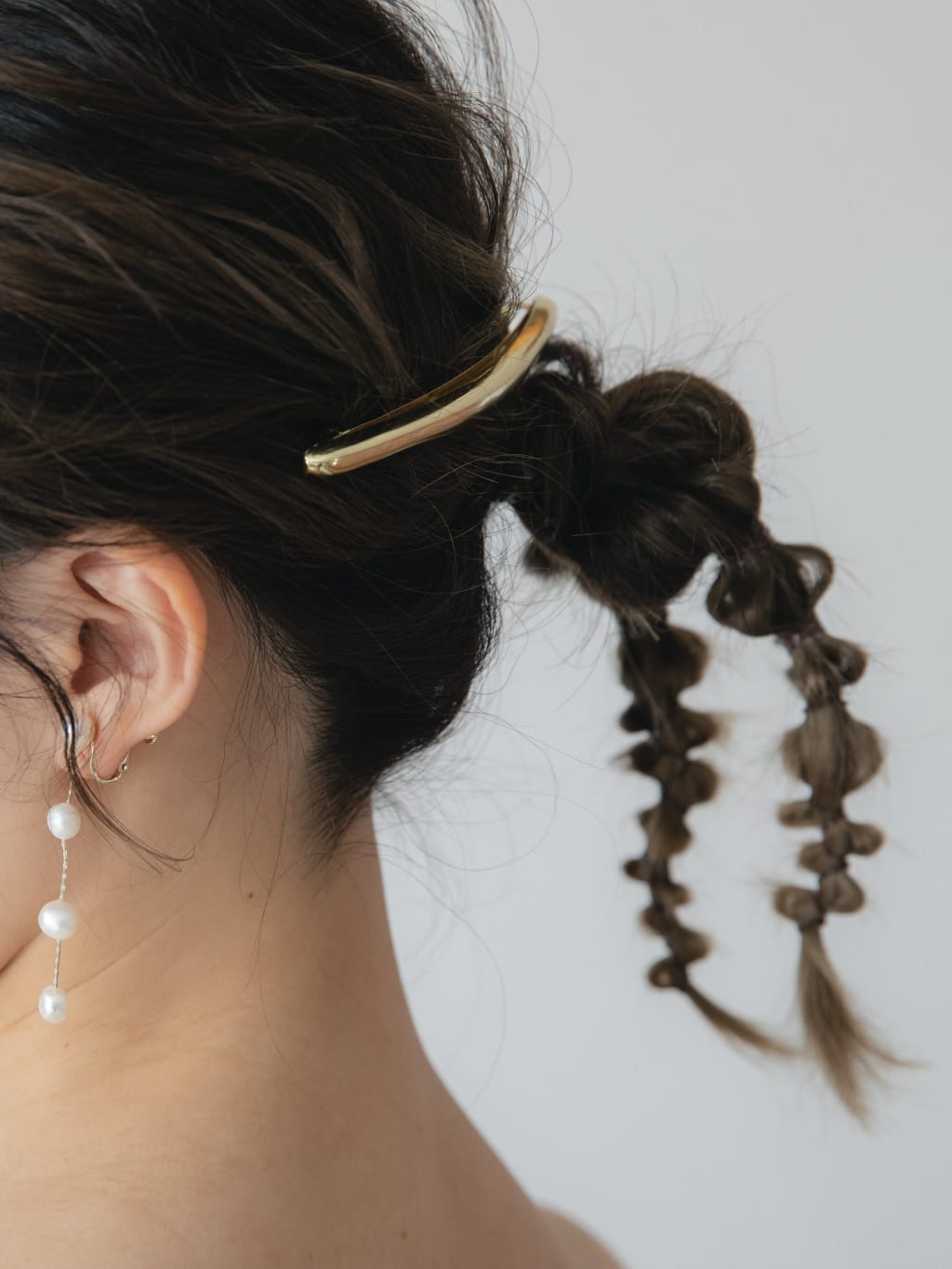 洋装ヘアスタイル | デコルテフォトグラフィー | 前撮り・フォトウェディング