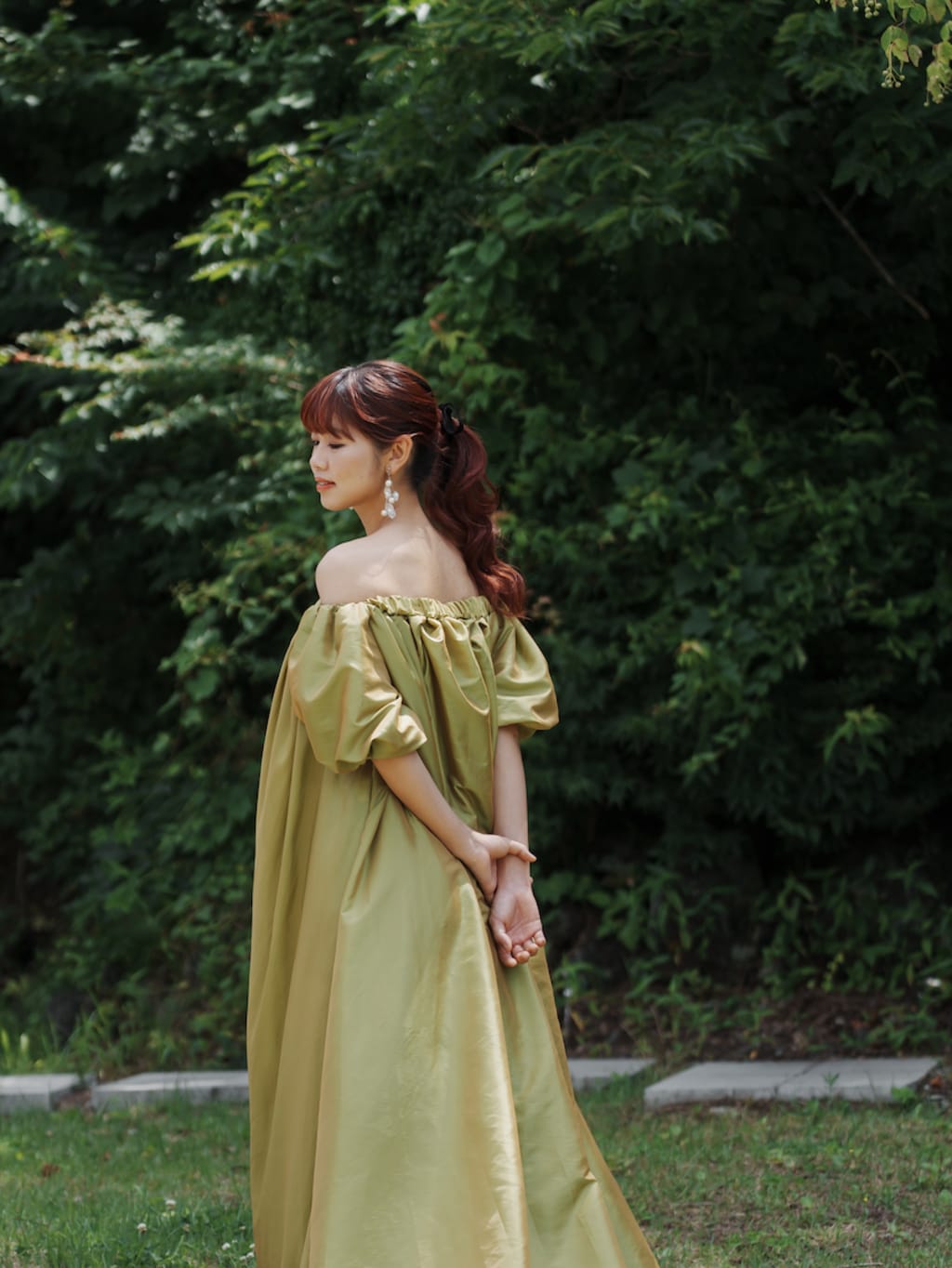 ポニーテール | デコルテフォトグラフィー | 前撮り・フォトウェディング