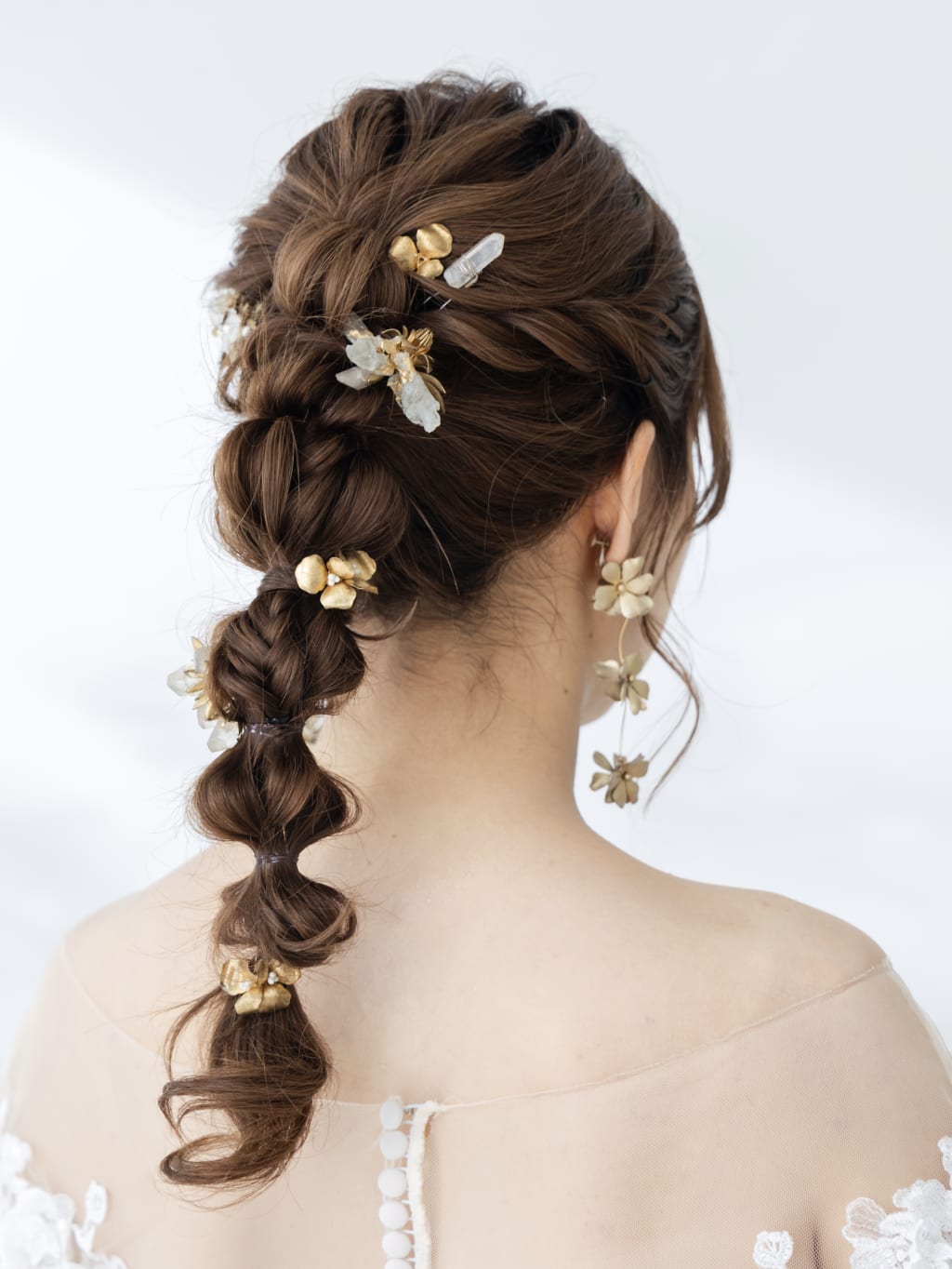 洋装ヘア | デコルテフォトグラフィー | 前撮り・フォトウェディング
