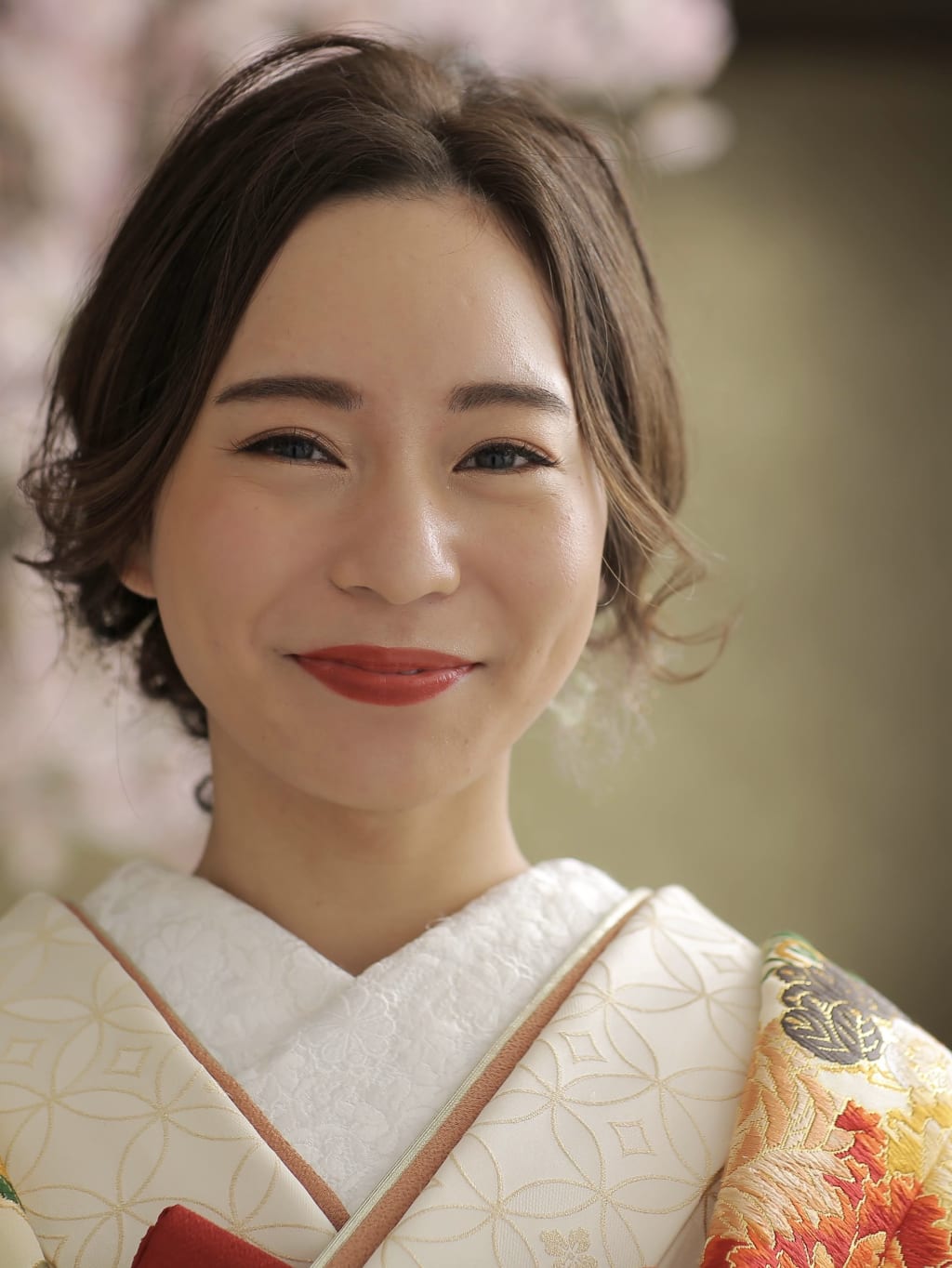 和装シニヨン | デコルテフォトグラフィー | 前撮り・フォトウェディング