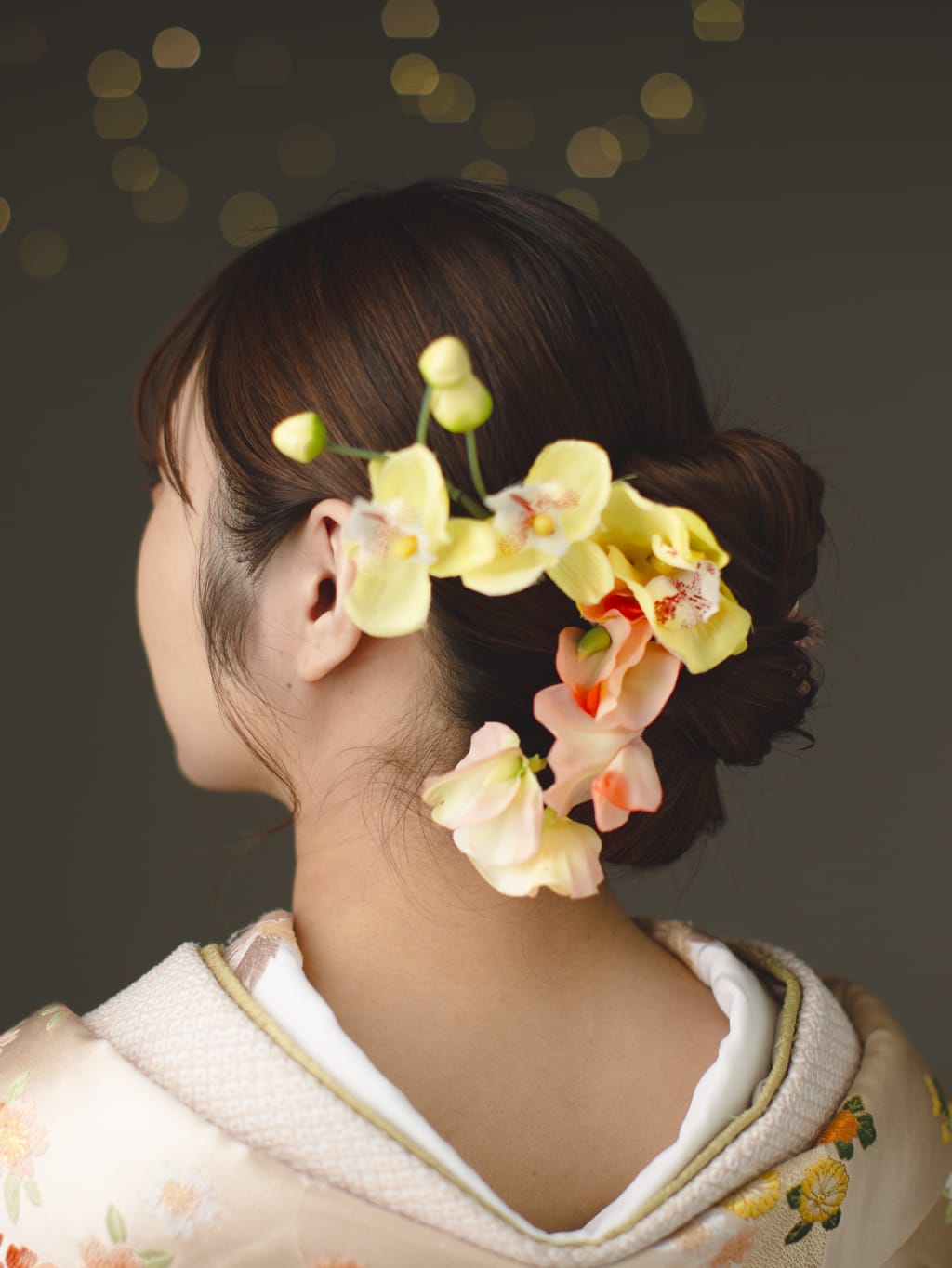 リボンシニヨン | デコルテフォトグラフィー | 前撮り・フォトウェディング