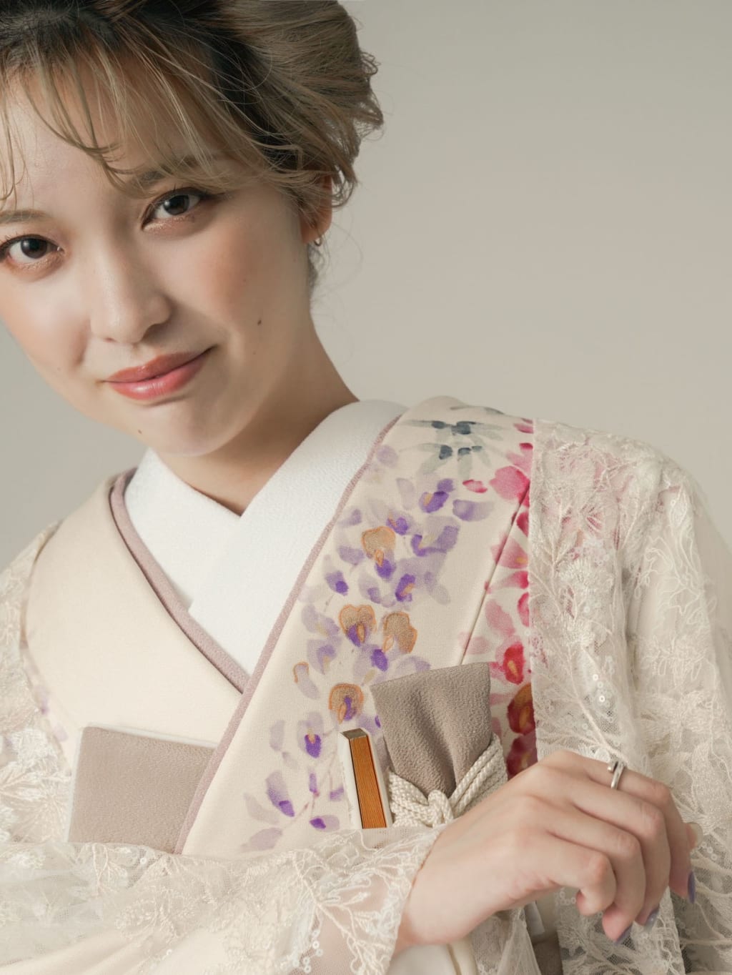 ゆるっと日本髪 | デコルテフォトグラフィー | 前撮り・フォトウェディング