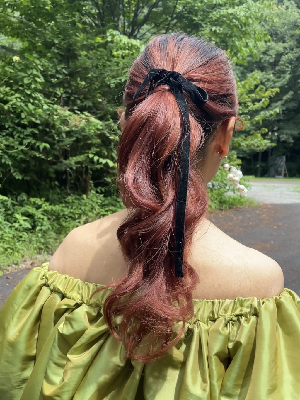 ポニーテール | デコルテフォトグラフィー | 前撮り・フォトウェディング