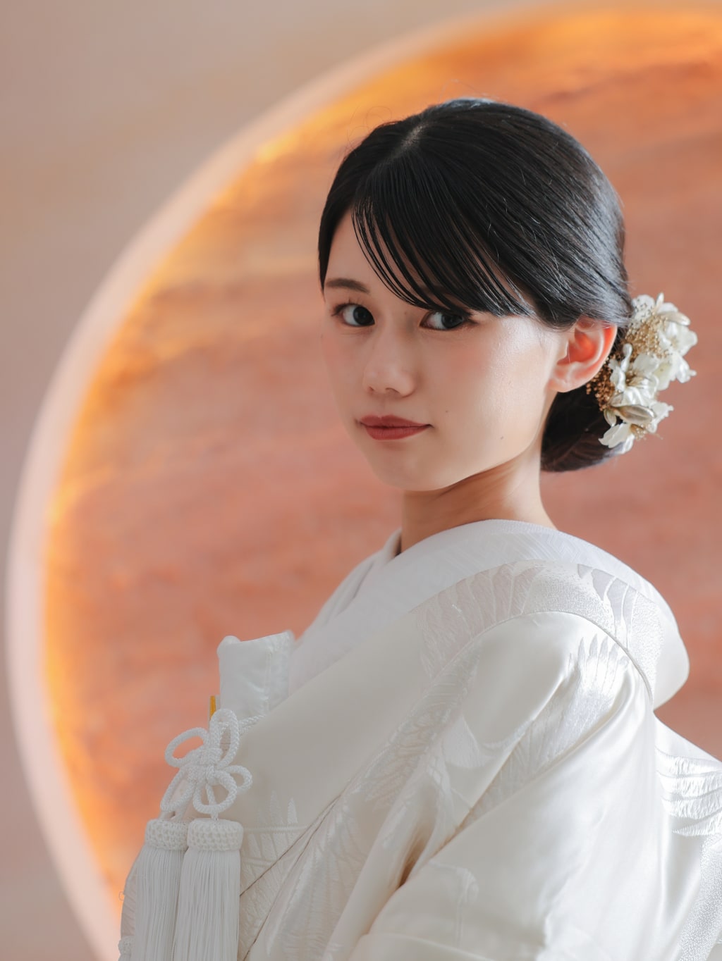 和装ヘアスタイル | デコルテフォトグラフィー | 前撮り・フォトウェディング