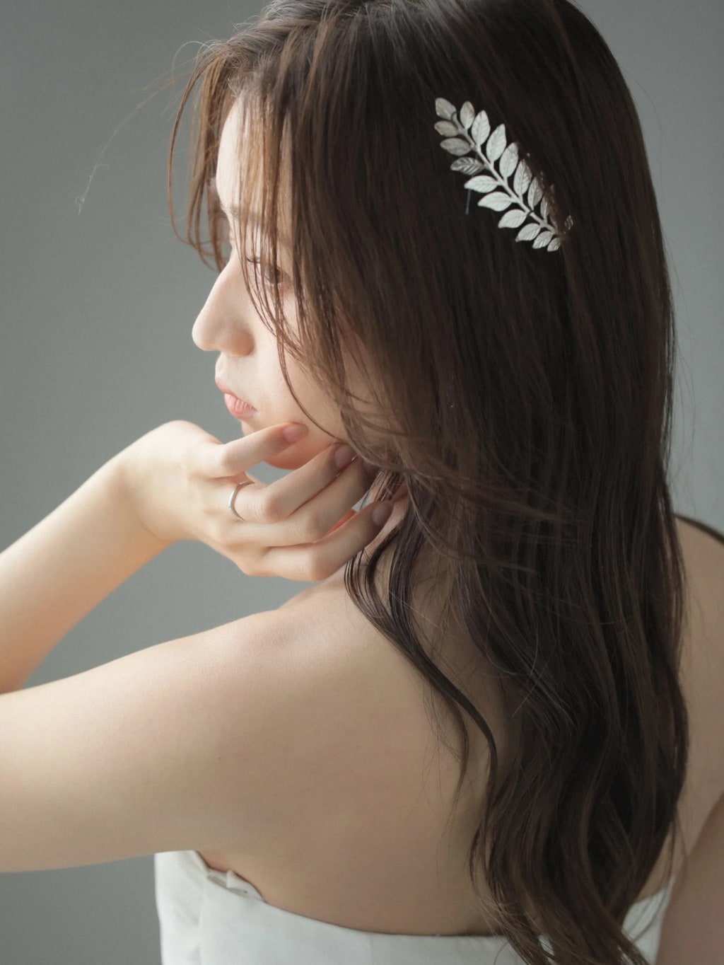 洋装ヘア | デコルテフォトグラフィー | 前撮り・フォトウェディング