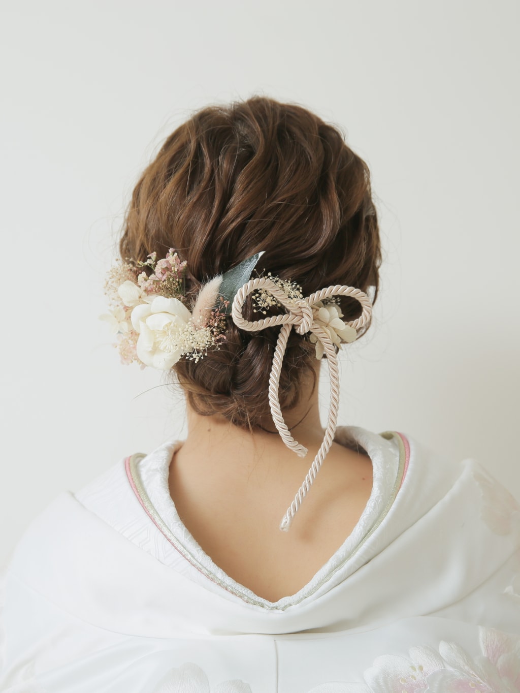 和装ヘアスタイル | デコルテフォトグラフィー | 前撮り・フォトウェディング