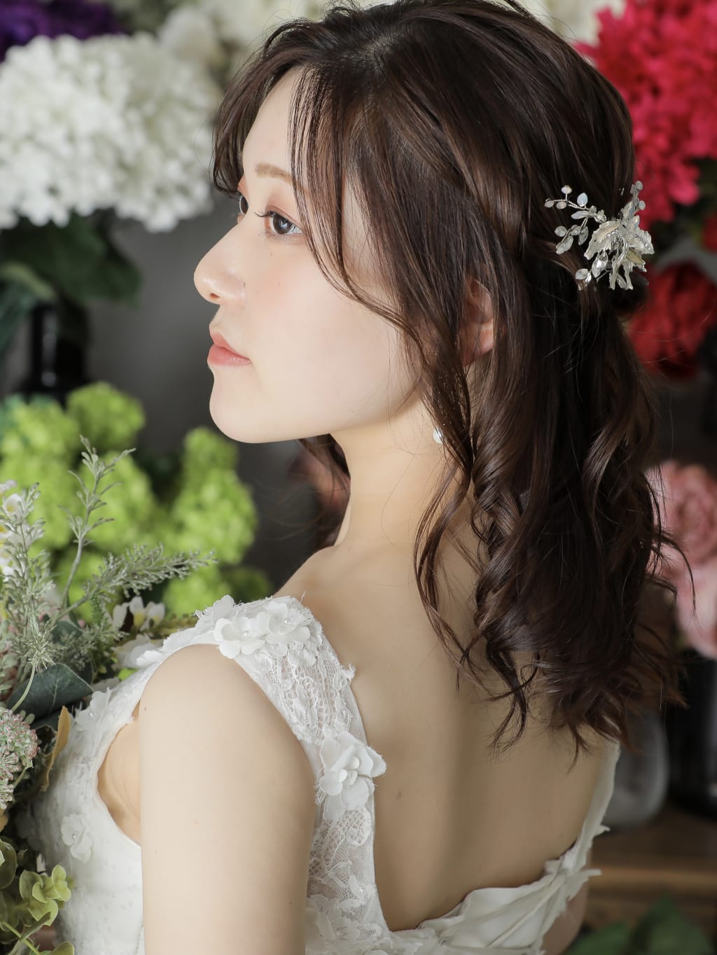 洋装ヘアスタイル