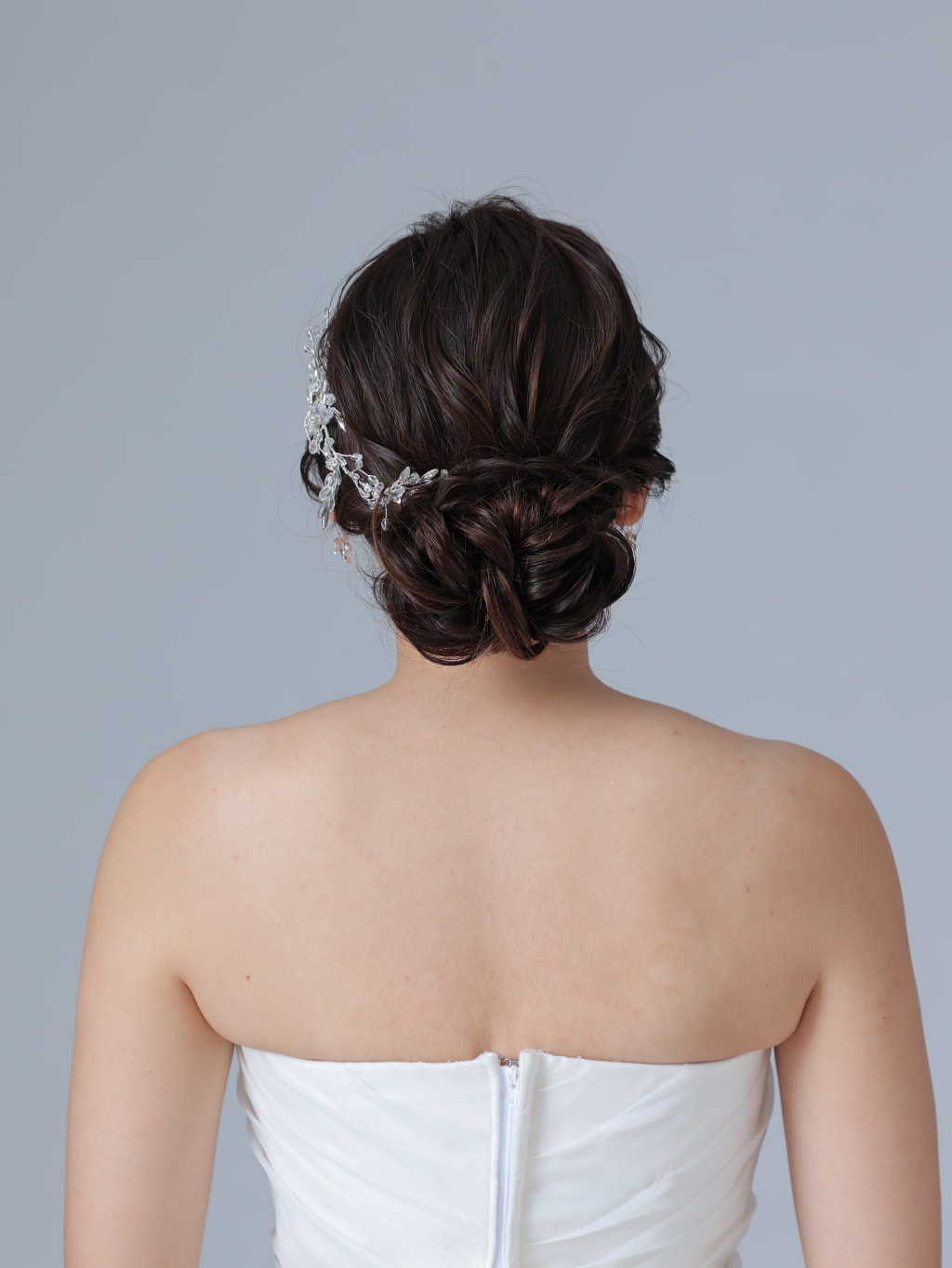 洋装ヘアスタイル | デコルテフォトグラフィー | 前撮り・フォトウェディング