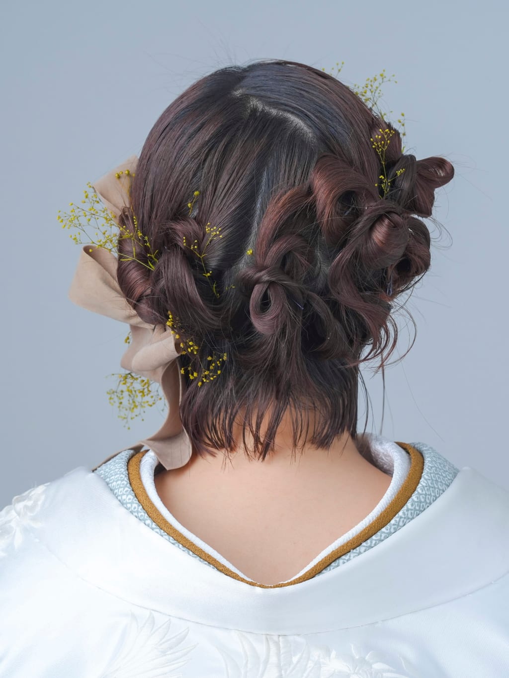 ハーフアップ | デコルテフォトグラフィー | 前撮り・フォトウェディング