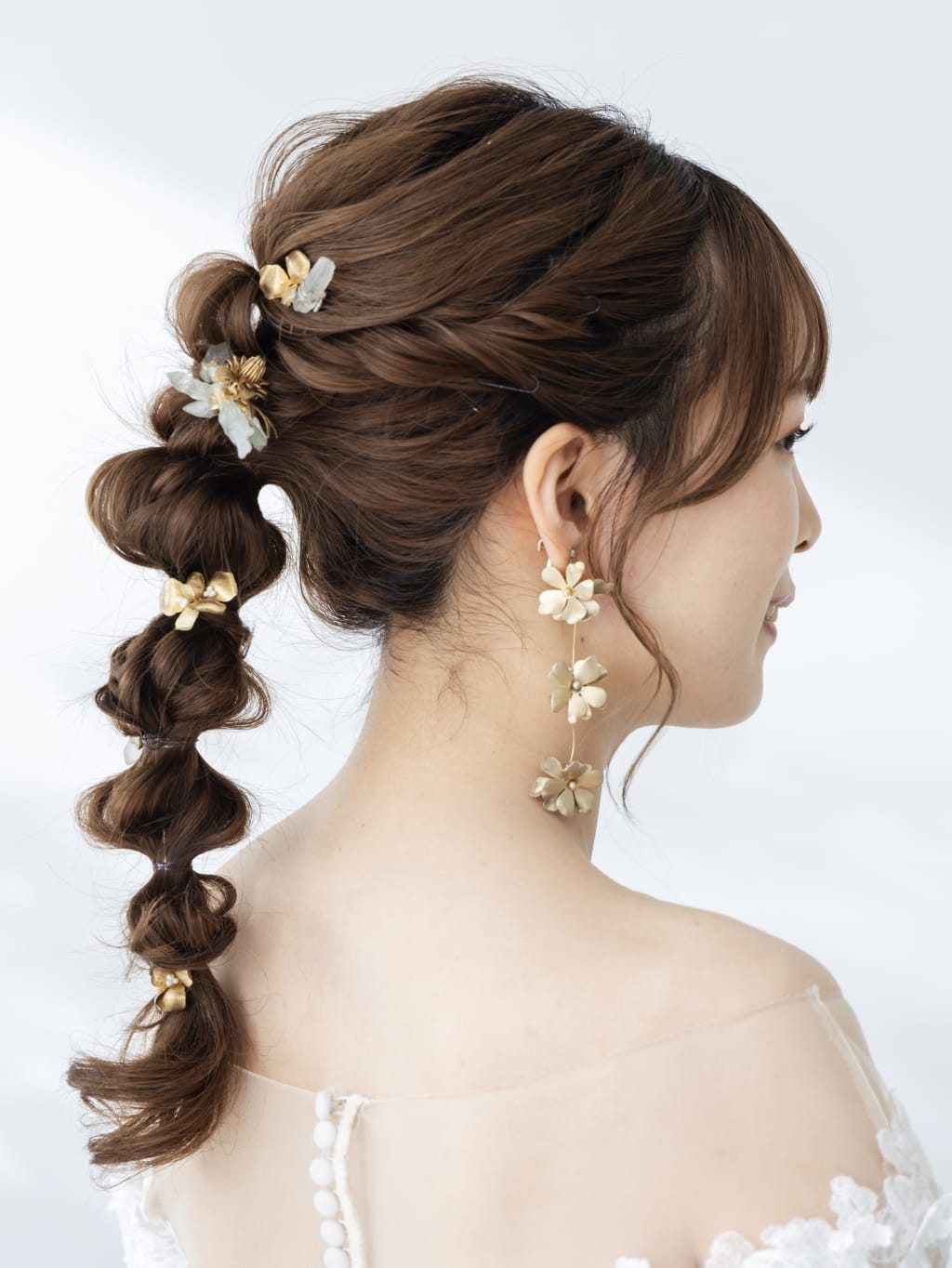 洋装ヘア | デコルテフォトグラフィー | 前撮り・フォトウェディング