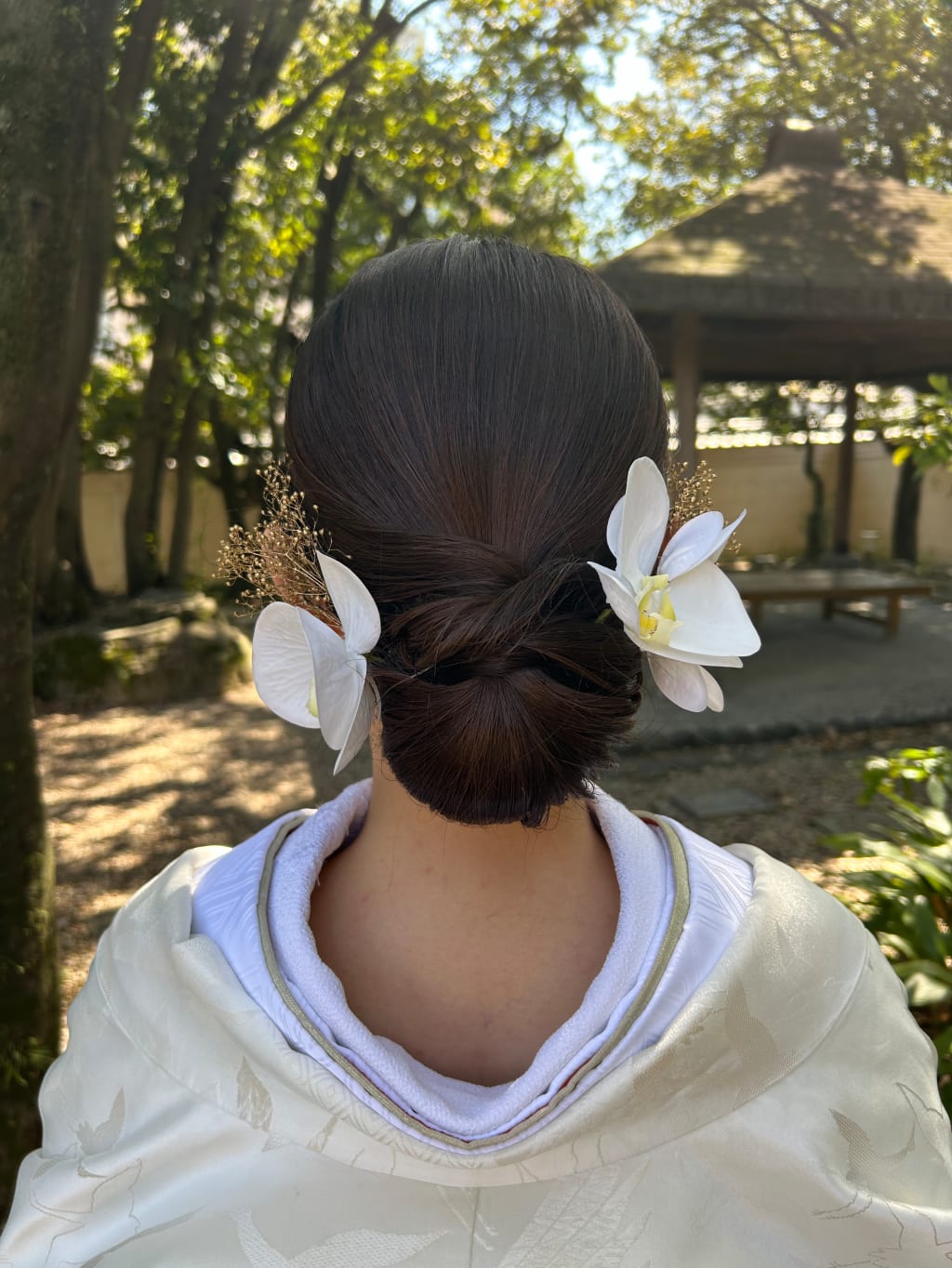 艶シニヨン | デコルテフォトグラフィー | 前撮り・フォトウェディング