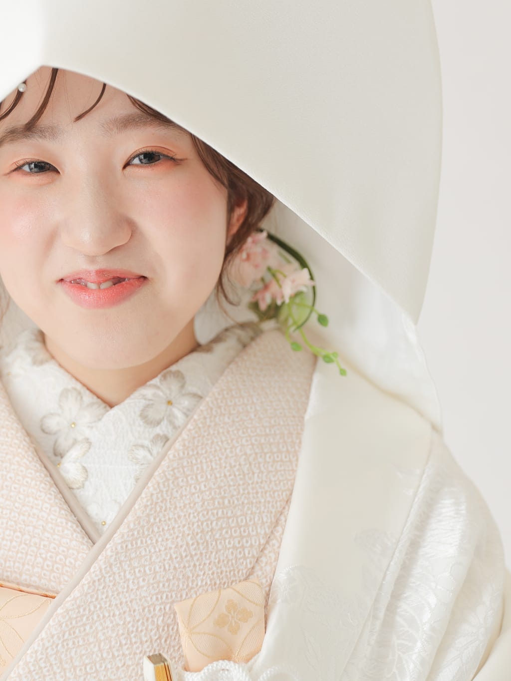 綿帽子 | デコルテフォトグラフィー | 前撮り・フォトウェディング