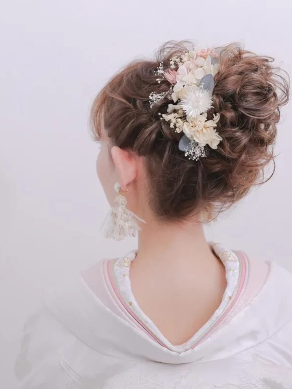 和装ヘアスタイル | デコルテフォトグラフィー | 前撮り・フォトウェディング