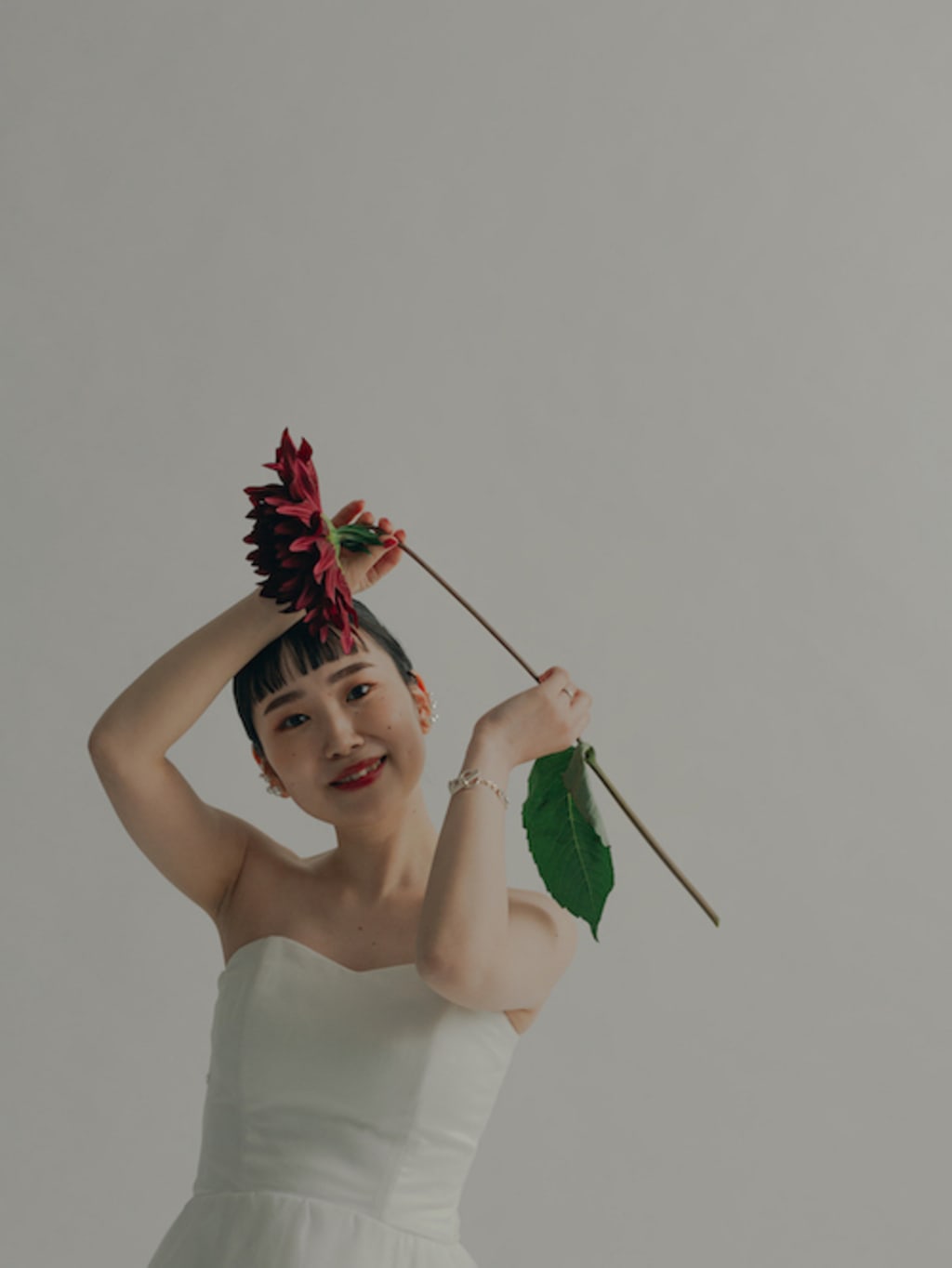 洋装ヘア No.0057 | デコルテフォトグラフィー | 前撮り・フォトウェディング