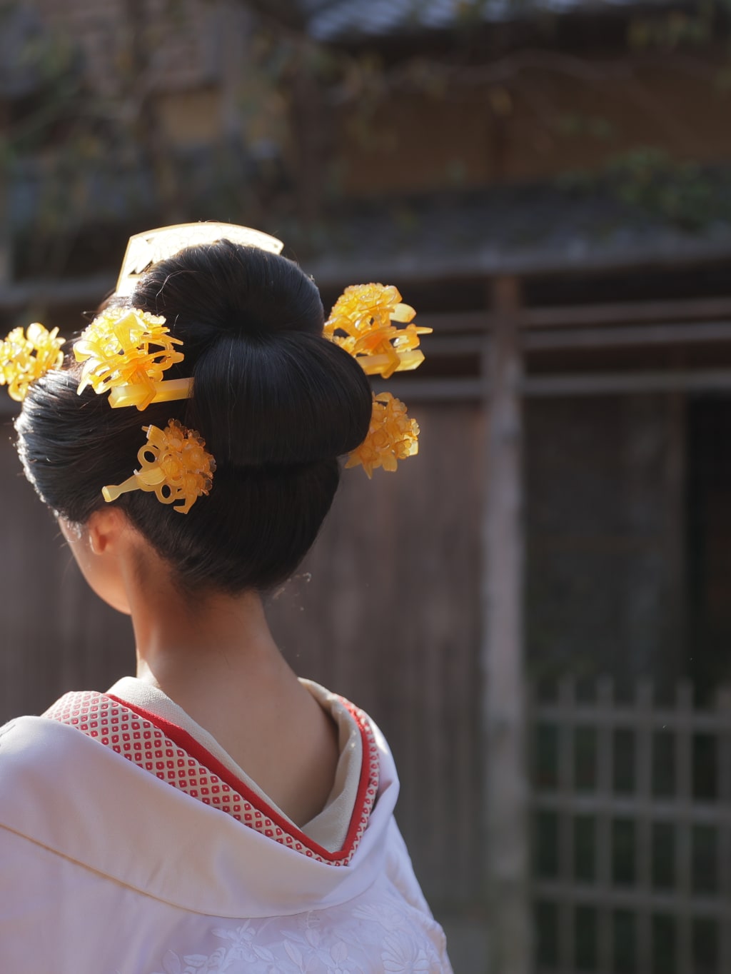 地毛新日本髪 | デコルテフォトグラフィー | 前撮り・フォトウェディング