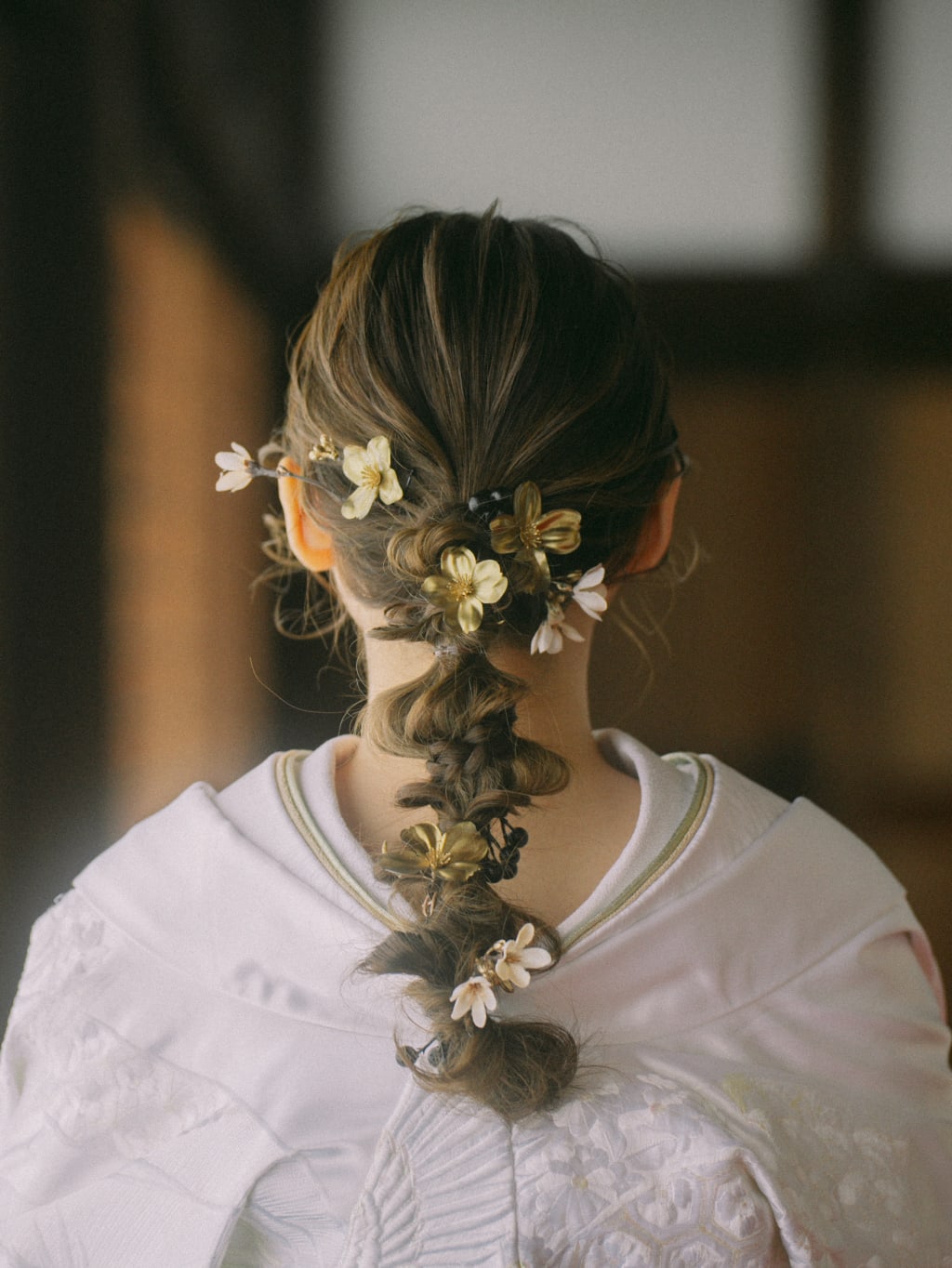 編みおろしスタイル | デコルテフォトグラフィー | 前撮り・フォトウェディング