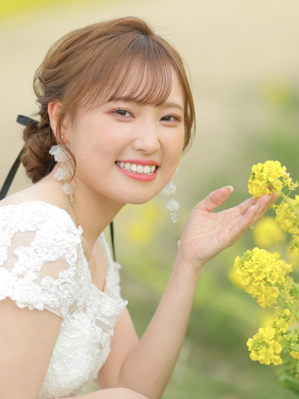 ふわふわツインおだんご | デコルテフォトグラフィー | 前撮り・フォトウェディング