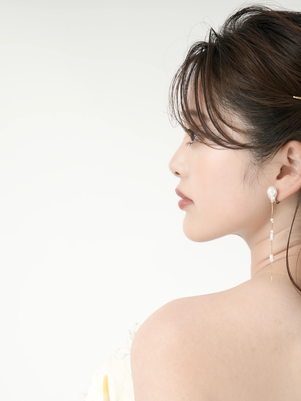 ハーフアップ | デコルテフォトグラフィー | 前撮り・フォトウェディング