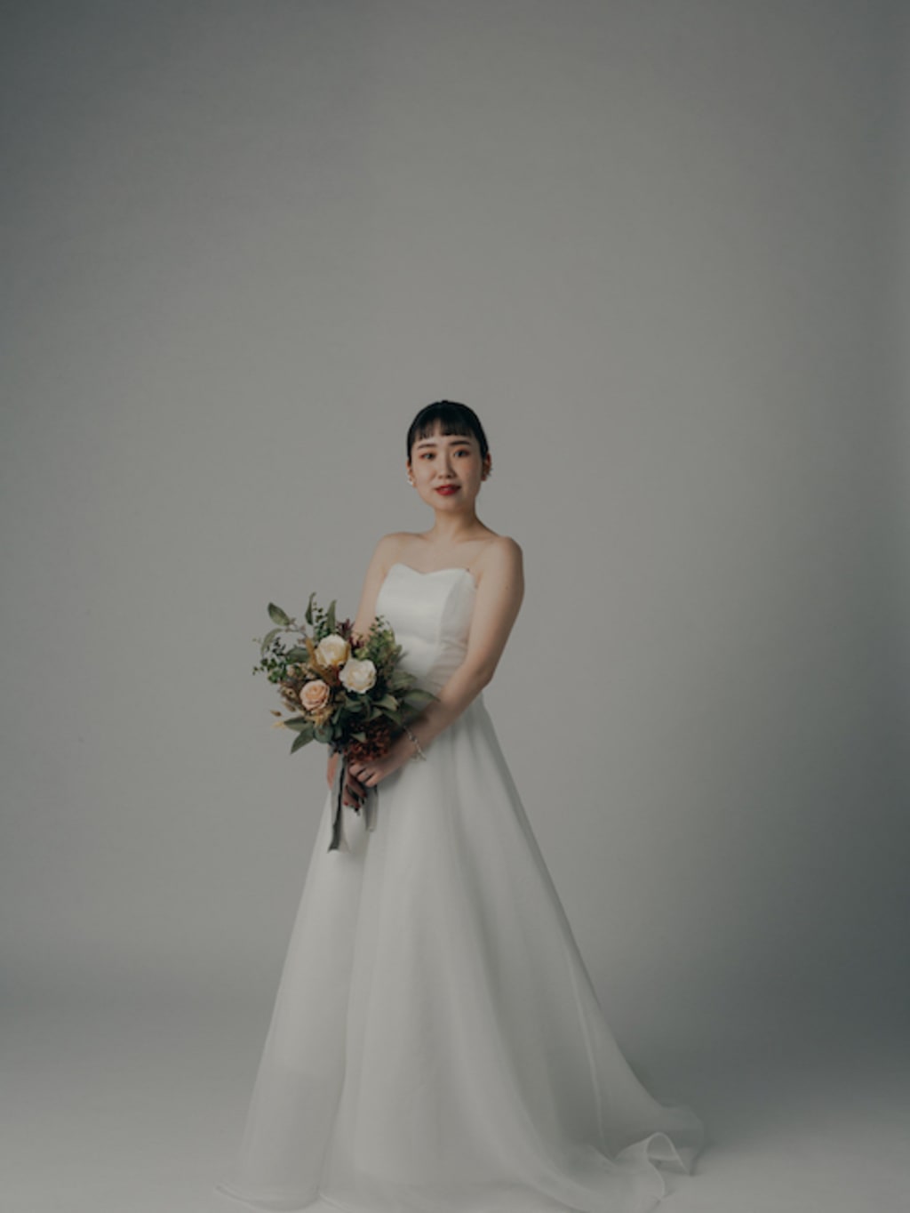 洋装ヘア No.0057 | デコルテフォトグラフィー | 前撮り・フォトウェディング