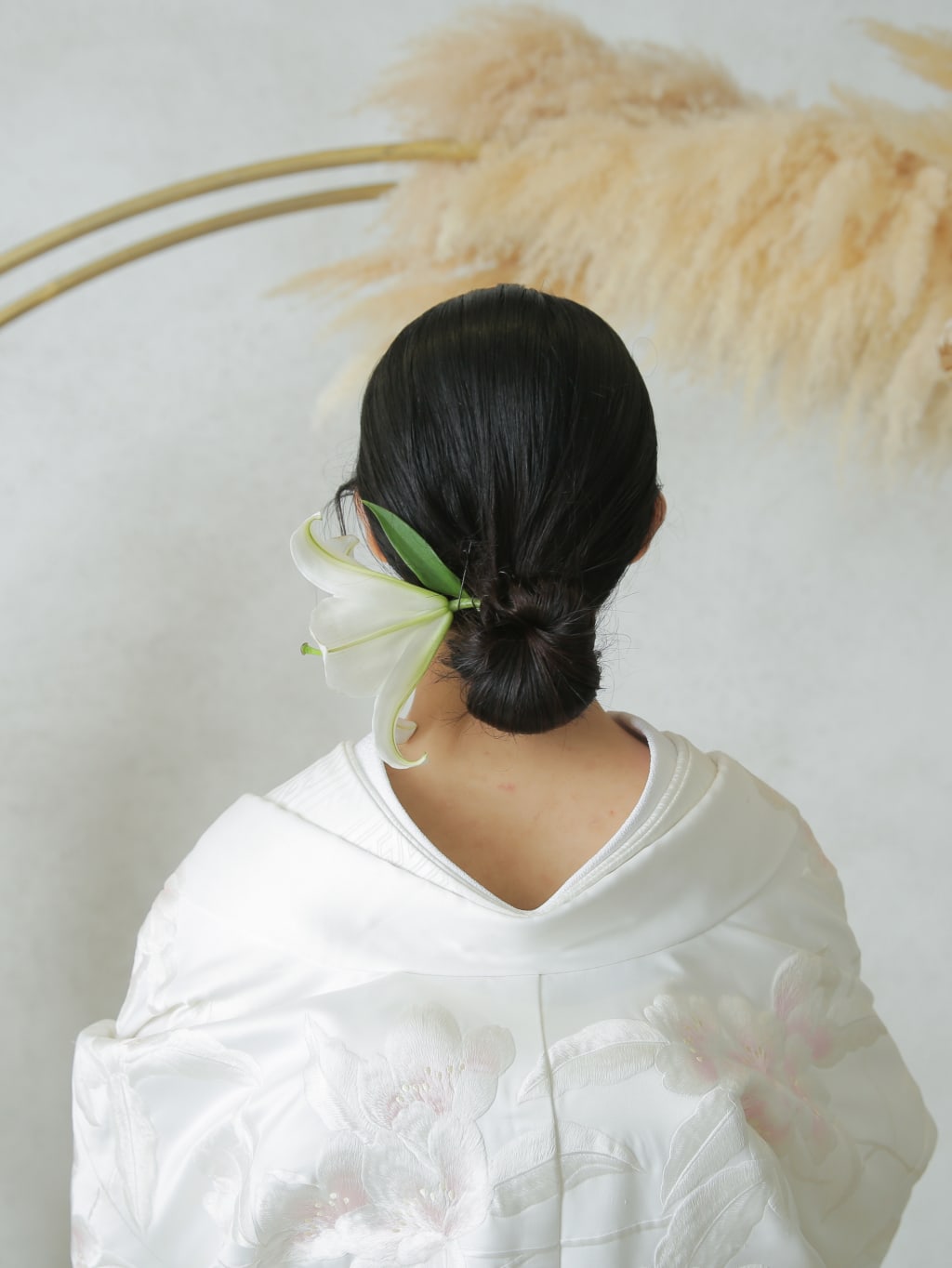 和装ヘアスタイル | デコルテフォトグラフィー | 前撮り・フォトウェディング