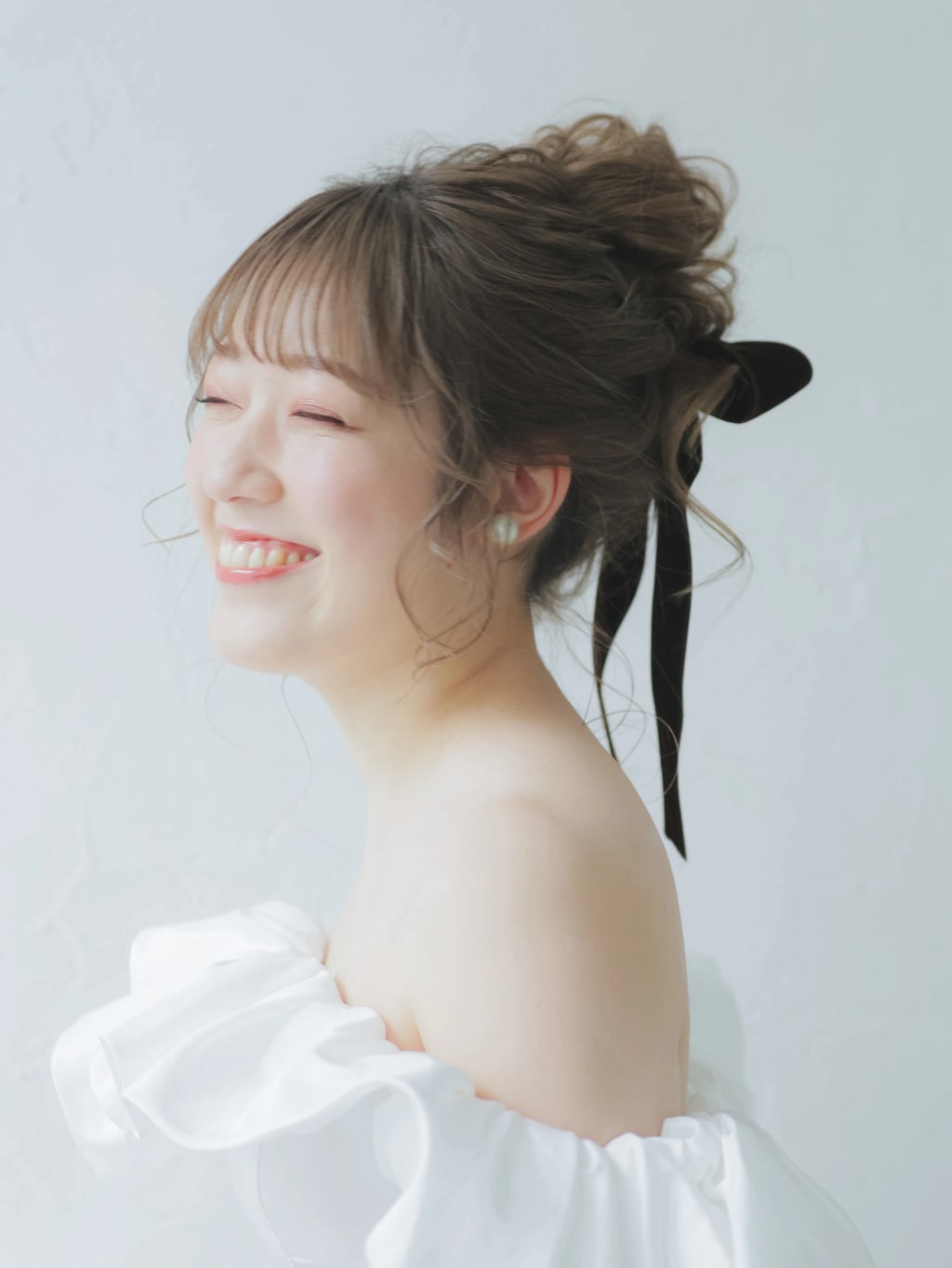 洋装ヘア | デコルテフォトグラフィー | 前撮り・フォトウェディング