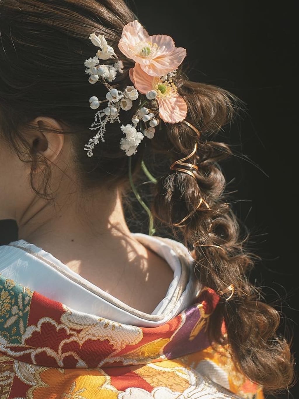 和装あみおろし | デコルテフォトグラフィー | 前撮り・フォトウェディング