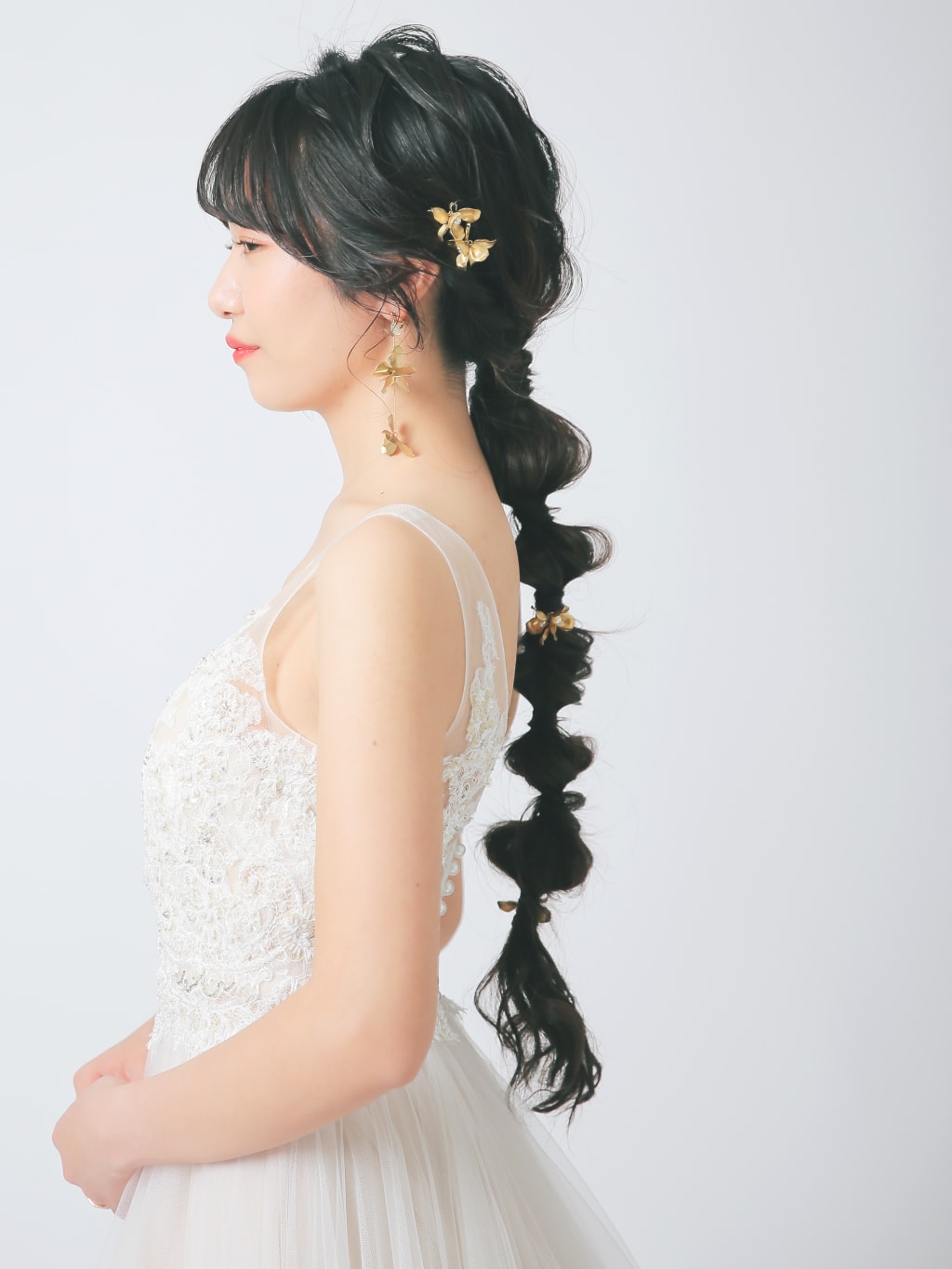 洋装ヘアスタイル