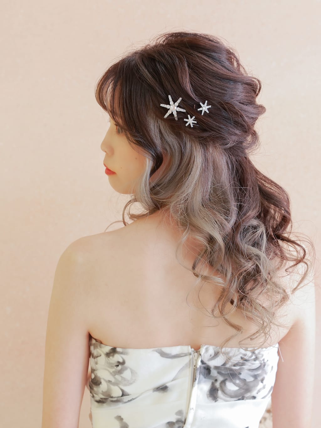 洋装ヘアスタイル