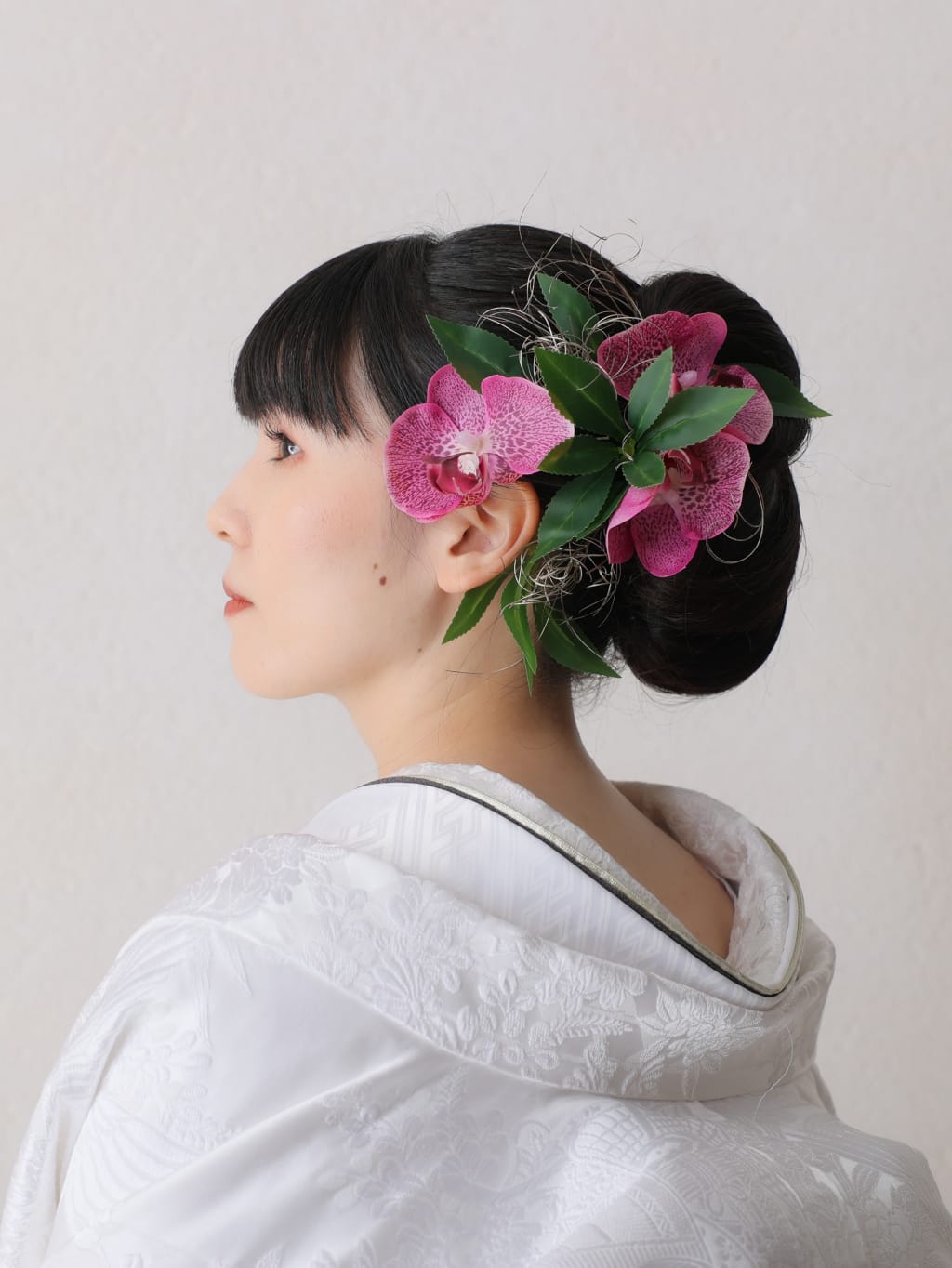 和装ヘアスタイル | デコルテフォトグラフィー | 前撮り・フォトウェディング