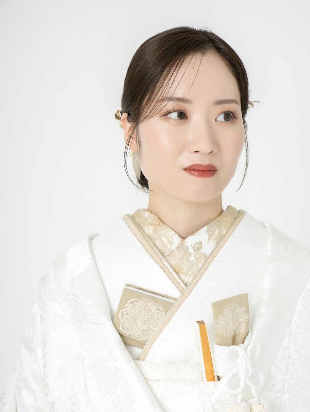 和装タイトシニヨン | デコルテフォトグラフィー | 前撮り・フォトウェディング