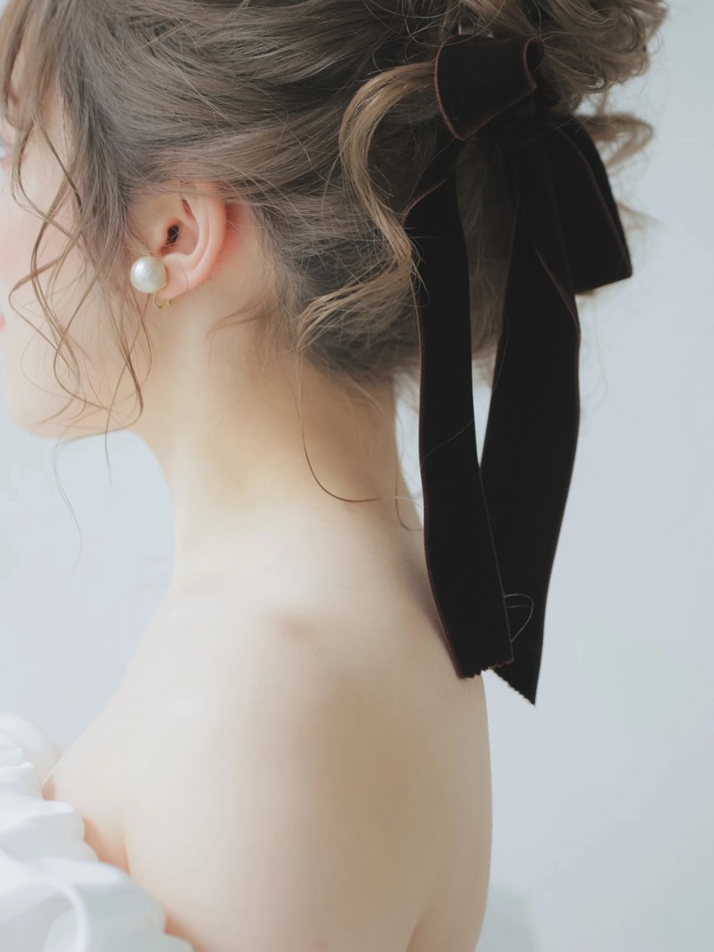 洋装ヘア | デコルテフォトグラフィー | 前撮り・フォトウェディング