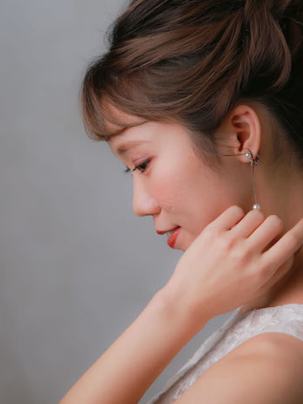 洋装ヘア No.0052 | デコルテフォトグラフィー | 前撮り・フォトウェディング