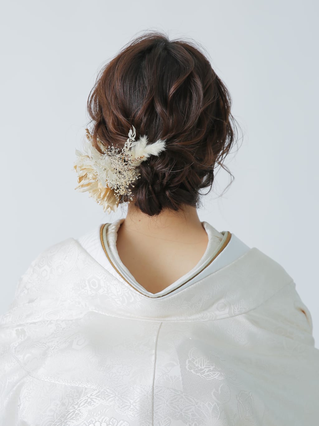 和装ヘアスタイル | デコルテフォトグラフィー | 前撮り・フォトウェディング