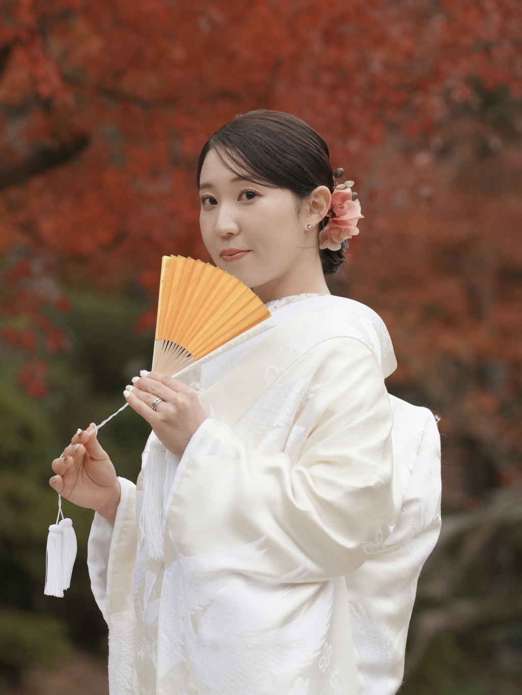ゆるっとシニヨン | デコルテフォトグラフィー | 前撮り・フォトウェディング