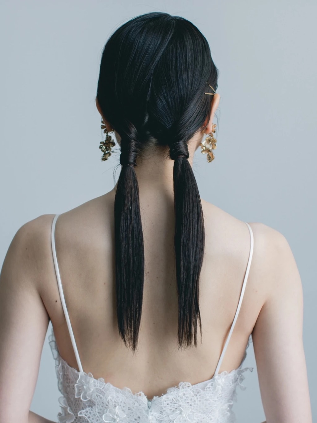 洋装ヘアスタイル | デコルテフォトグラフィー | 前撮り・フォトウェディング