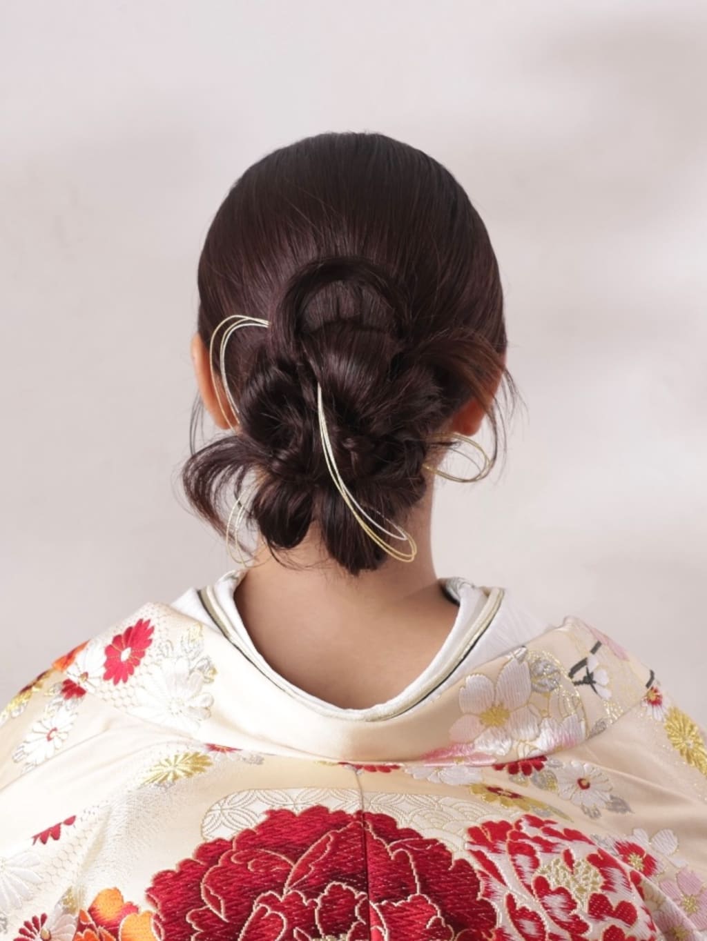 個性派アップスタイル