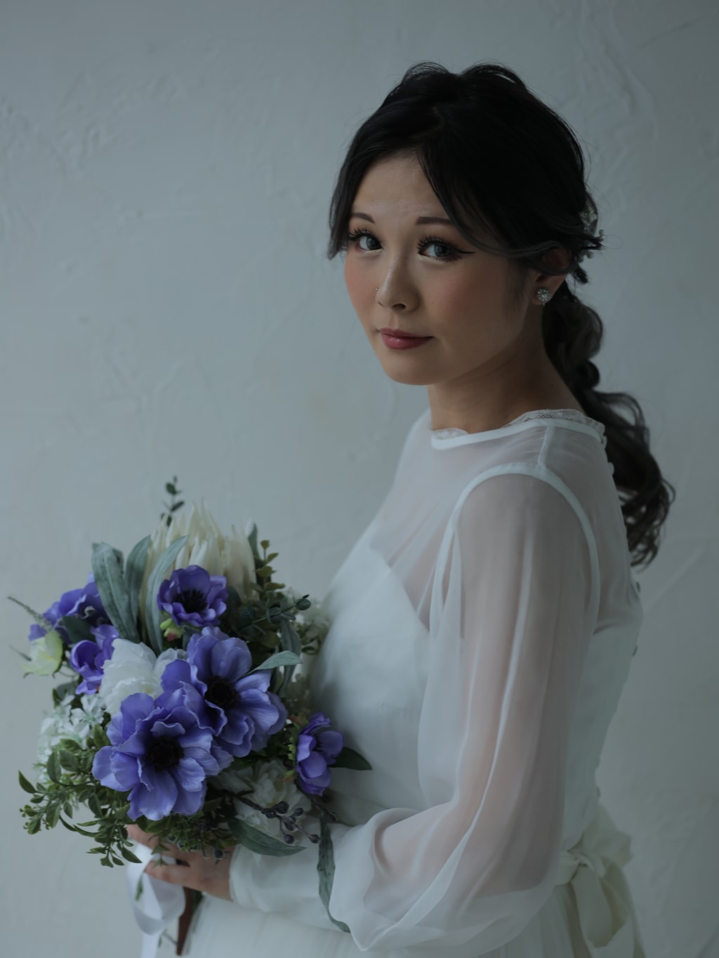 編みおろしスタイル | デコルテフォトグラフィー | 前撮り・フォトウェディング