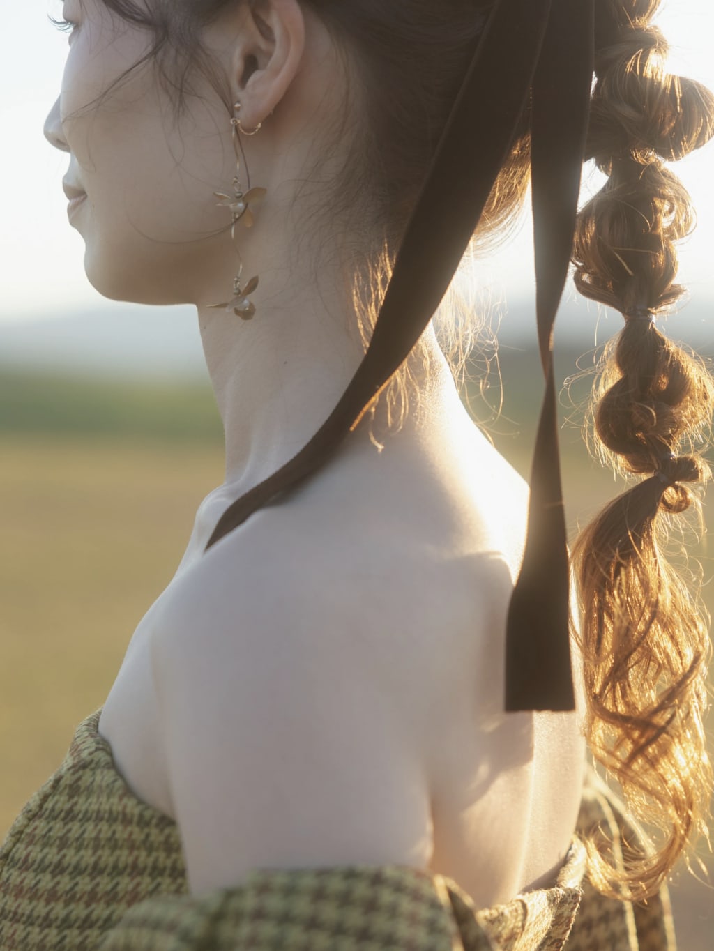 編みおろし | デコルテフォトグラフィー | 前撮り・フォトウェディング