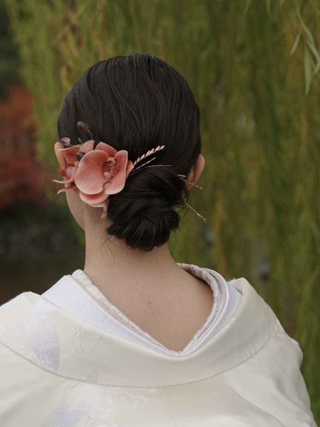 和装ヘア | デコルテフォトグラフィー | 前撮り・フォトウェディング