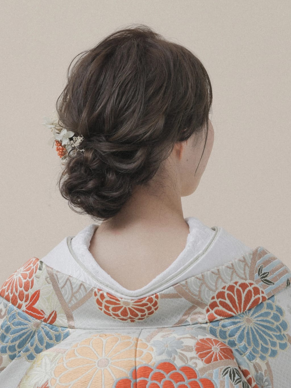 和装ヘアスタイル | デコルテフォトグラフィー | 前撮り・フォトウェディング