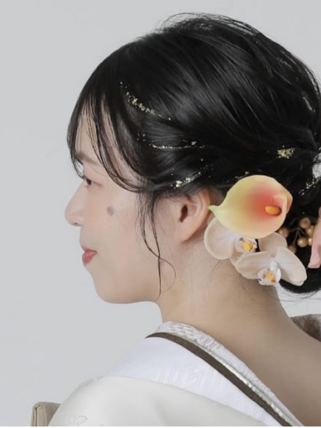 ルーズシニヨン | デコルテフォトグラフィー | 前撮り・フォトウェディング