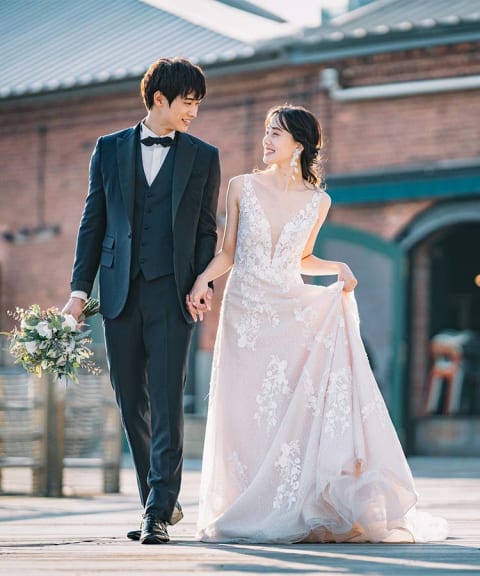 フォトウェディング・前撮り・結婚写真の専門スタジオ 【スタジオTVB 神戸ハーバーランド店】
