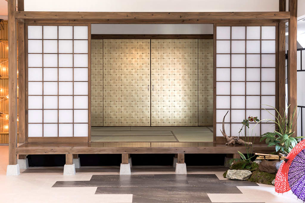 [屋内庭園]上品な横浜市内の街並みを完全再現した、こだわりのスペース