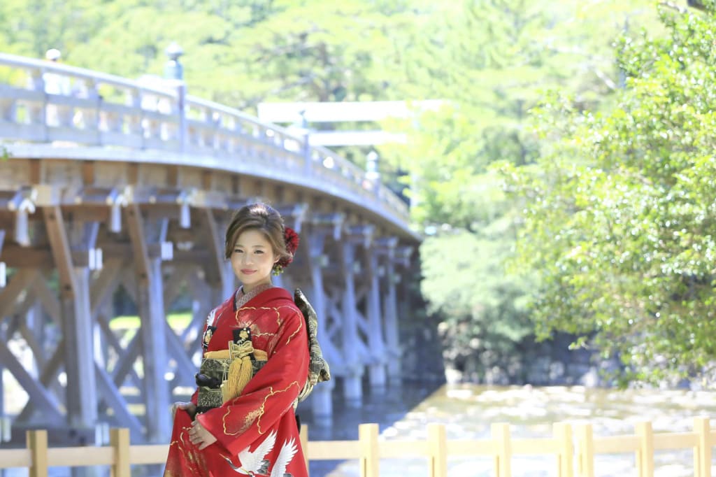 伊勢神宮近辺 デコルテフォトグラフィー 前撮り フォトウェディング