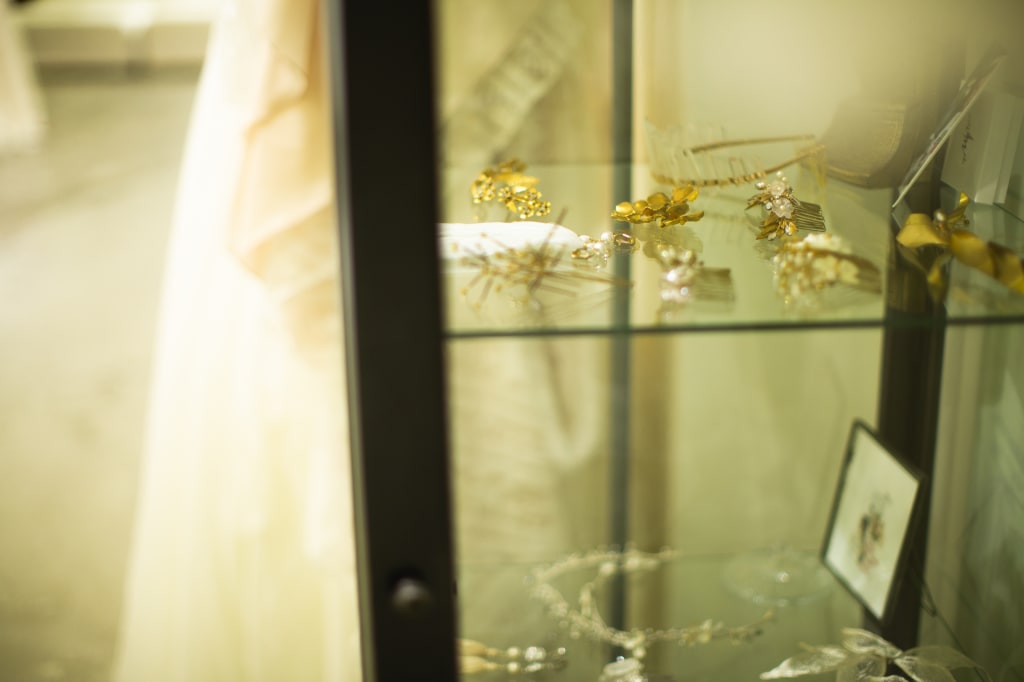 花嫁様を輝かせる、アクセサリー