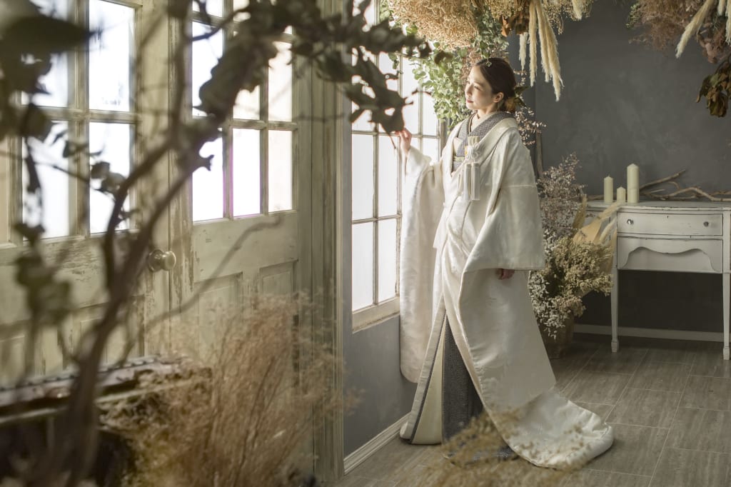 和装ハウススタジオプラン デコルテフォトグラフィー 前撮り フォトウェディング