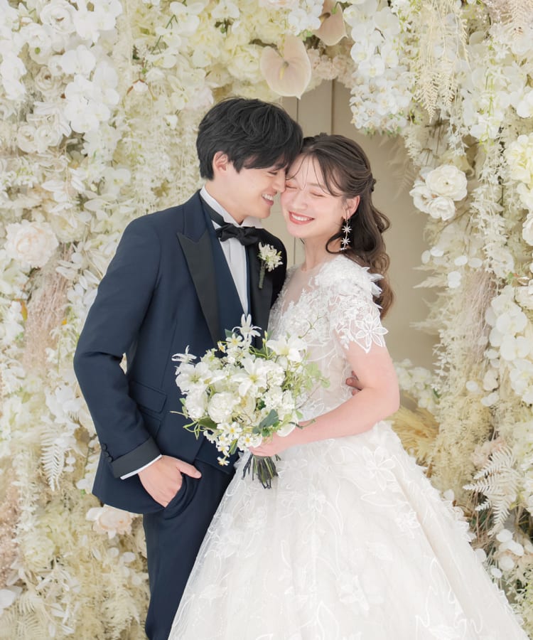 フォトウェディング・前撮り・結婚写真の専門スタジオ 【スタジオ8】フォトウェディング　ウェディングシーン　洋スタジオ