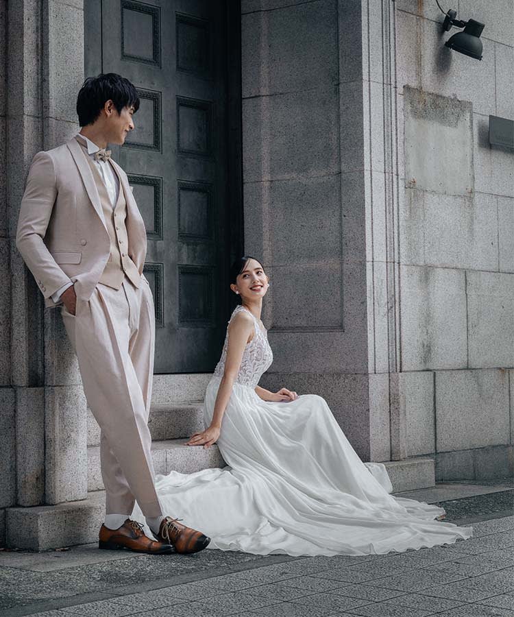 フォトウェディング・前撮り・結婚写真の専門スタジオ 【スタジオTVB 神戸ハーバーランド店】